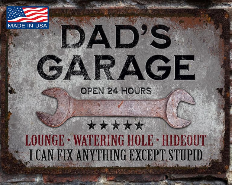 Metal Garage Signs Tom Pham Designs