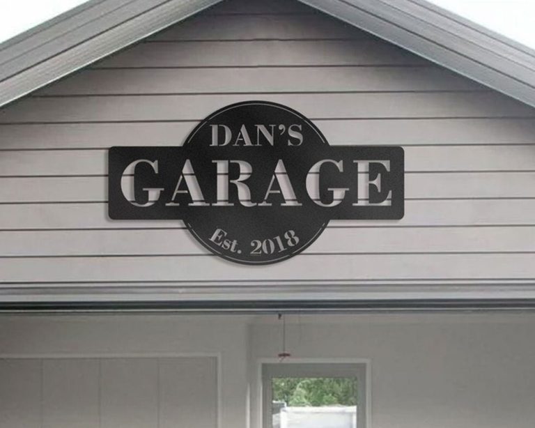 Metal Garage Signs Tom Pham Designs