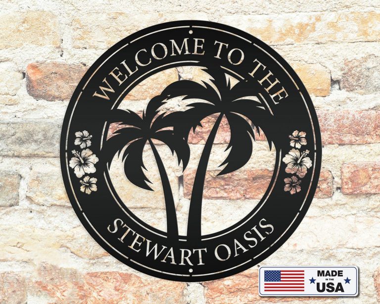 Metal Patio Signs Tom Pham Designs