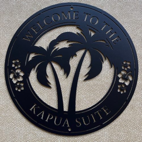 Personalized Cut Metal Patio Signs Indoor Outdoor TMS147 photo review