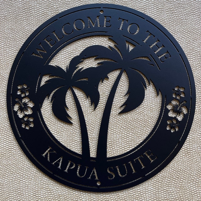 Personalized Metal Patio Signs Indoor Outdoor TMS163 – Tom Pham Designs