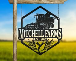 Personalized Metal Farm Signs Indoor Outdoor TMS216
