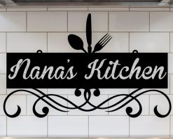 Personalized Metal Kitchen Signs Indoor Outdoor TMS286