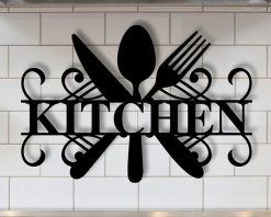 Personalized Metal Kitchen Signs Indoor Outdoor TMS288