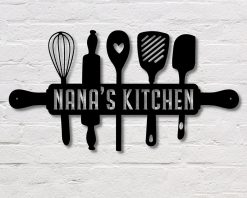 Personalized Metal Kitchen Signs Indoor Outdoor TMS292