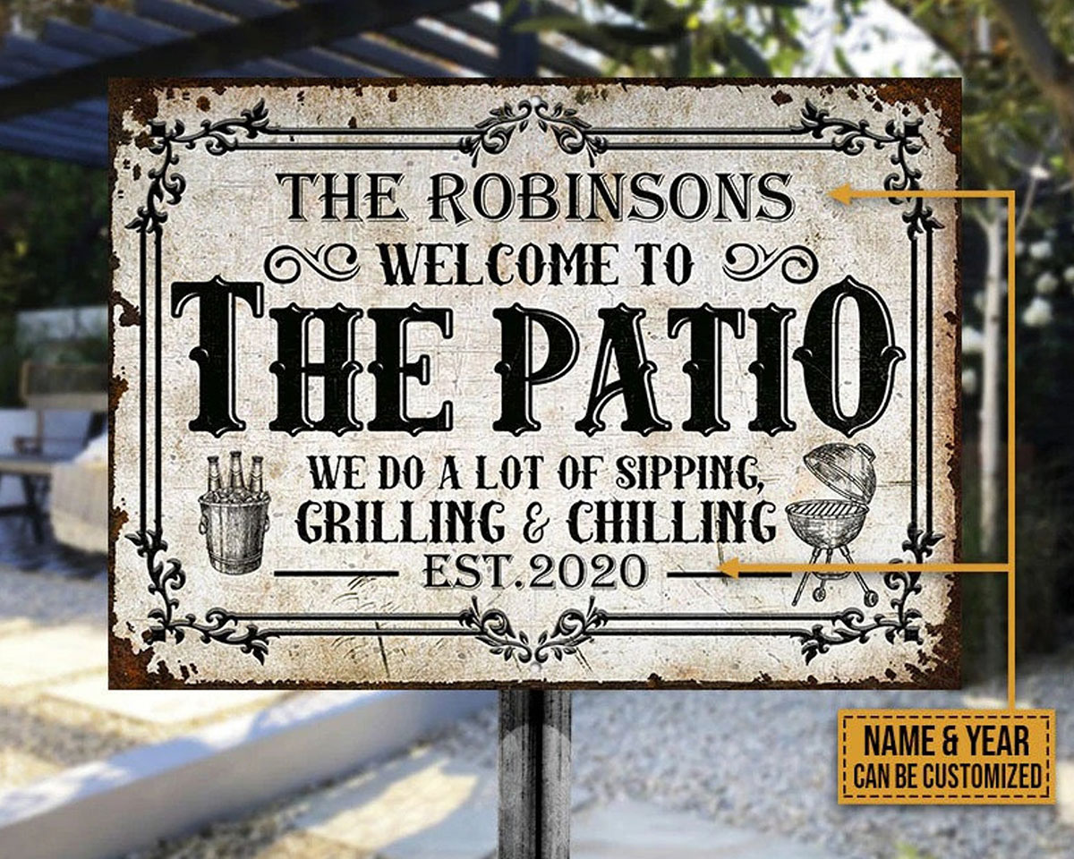 Fire Pit Campfire Metal Signs Indoor Outdoor TMS456 – Tom Pham Designs