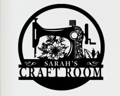 Personalized Craft Room Sign Sewing Room Signs Indoor Outdoor TMS565