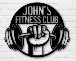 Personalized Metal GYM Signs Indoor Outdoor TMS826