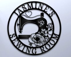 Personalized Sewing Room Signs Indoor Outdoor TMS876