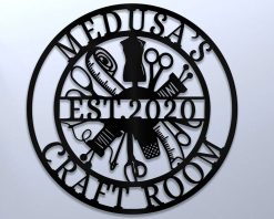 Personalized Sewing Room Signs Indoor Outdoor TMS877