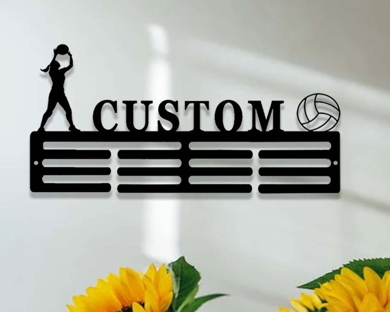 Volleyball Medal Holder Tom Pham Designs