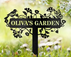 Personalized Garden Stake Metal Sign Indoor Outdoor TMS1571