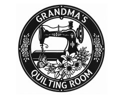 Personalized Sewing Room Metal Sign Custom Name Decor TMS1573