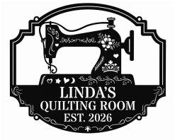 Personalized Sewing Room Signs Indoor Outdoor TMS1574