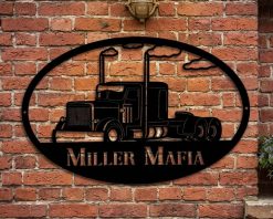 Personalized Truck Metal Signs Indoor Outdoor TMS1564