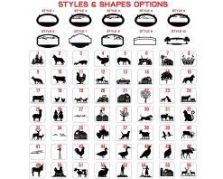 Alternative view of Personalized Metal Farm Signs Farmhouse Outdoor TMS1592