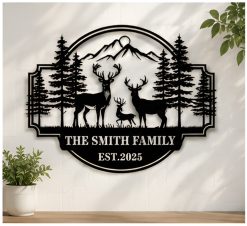 Family Metal Sign