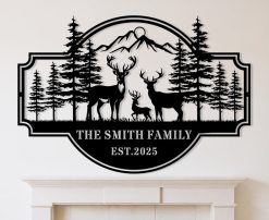 Family Metal Sign