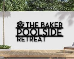 Pool Metal Sign