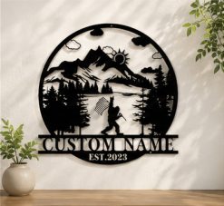 Bigfoot Metal Signs
