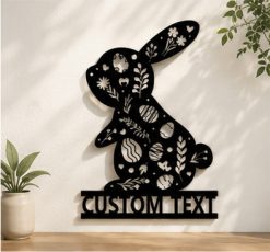 Easter Metal Sign