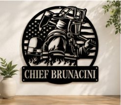 Firefighter Metal Signs