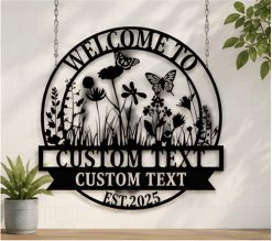 Metal Garden Signs