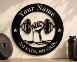 Metal GYM Signs