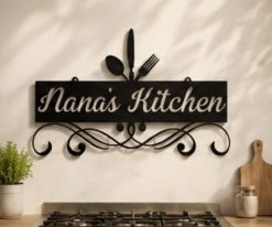 Metal Kitchen Signs