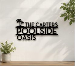 Pool Metal Sign