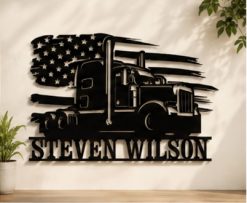 Truck Metal Signs