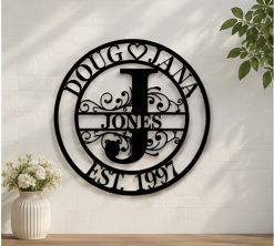 Wedding Couple Metal Signs