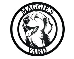 Personalized Dog Photo Metal Sign Personalized Memorial Gift TMS1693