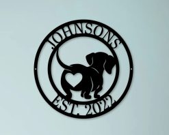 Personalized Dog Photo Metal Sign Pet TMS1728