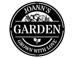 Personalized Garden Metal Sign Custom Outdoor Decor TMS1707