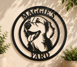 Dog Metal Signs