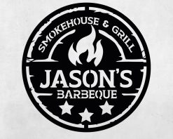 Personalized BBQ Metal Sign Custom Grill Chill Wall Decor TMS1771