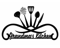 Personalized Kitchen Metal Sign Custom Name Wall Decor TMS1773
