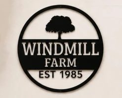 Personalized Metal Farm Signs Farmhouse Outdoor TMS1782
